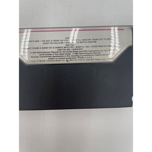 Linda Ronstadt Whats New Cassette Tape With The Nelson Riddle Orchestra - Picture 2 of 2